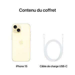 Iphone 15 Pro Double sim Jaune