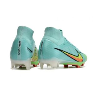 Crampon Neuf Mbappe Nike Mercurial Superfly 7 Elite FG -Gris Or Vert