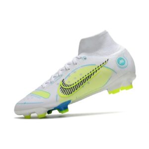 Crampon Neuf Mbappe Nike Mercurial Superfly 7 Elite FG -Gris Or Vert